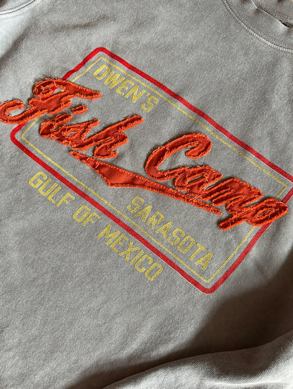 Camper Stitch Pullover Sweatshirt - Steel Grey