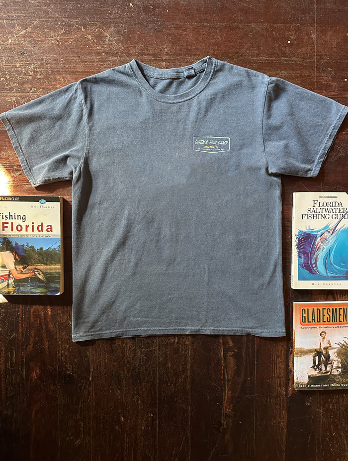 Owen's Fish Camp Low Country S/S - Indigo