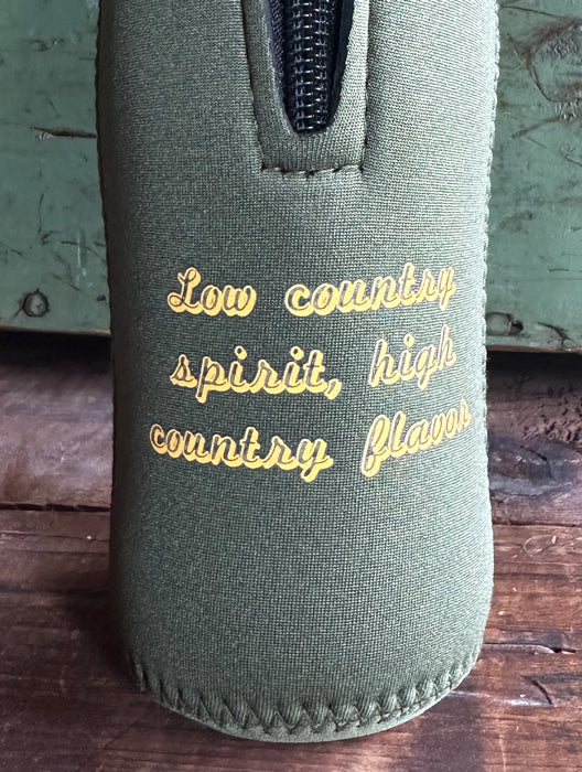 Owen's Fish Camp Zip Koozie