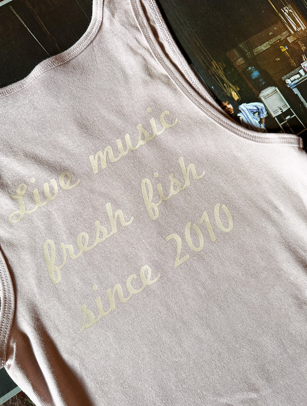 Owen's Fish Camp Classic Logo Tank Since 2010 - Mauve