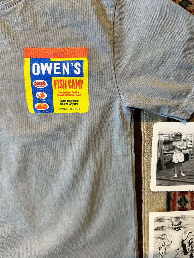 Owen's Seasoning Youth Tee - Steel