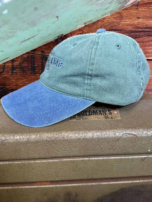 Owen's Fish Camp Kids Cap - Green/Blue
