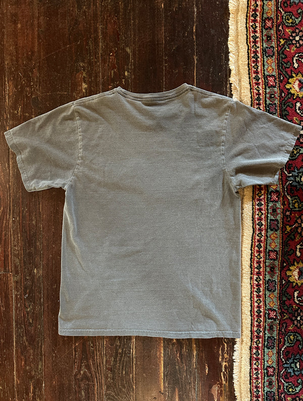 Owen's Fish Camp Camper Stitch Tee - Charcoal