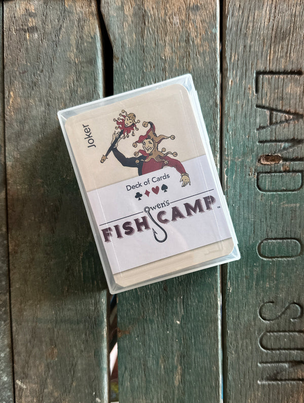 Owen's Fish Camp Deck of Cards