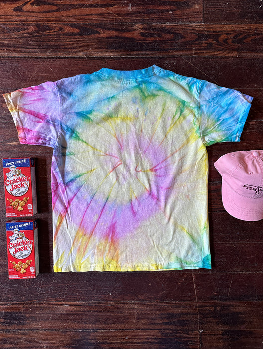 Owen's Fish Camp Youth Tie Dye Tee - Pink