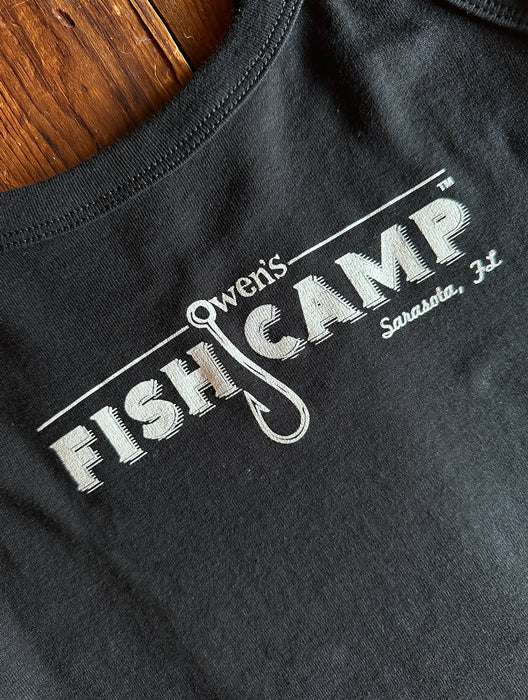 Owen's Fish Camp Women's "Baby" Tank - Black
