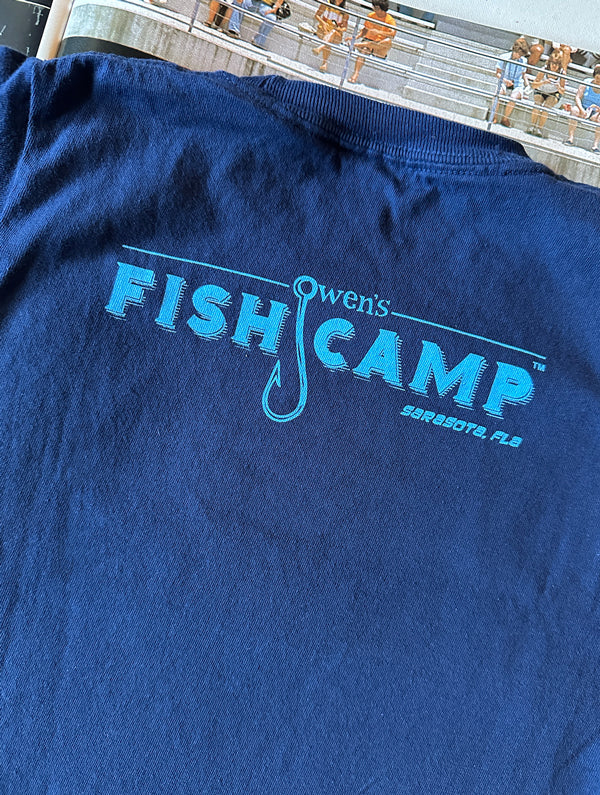 Camp Counselor Kids Tee - Navy