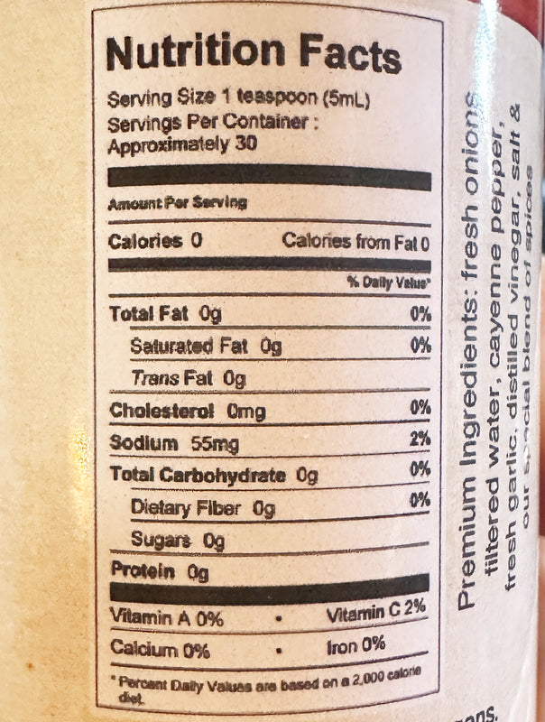 Owen's Fish Camp Cayenne Hot Sauce