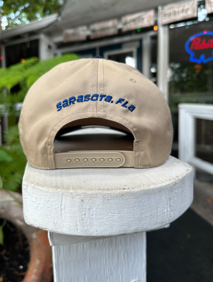 OFC Logo Hat - Khaki/Navy