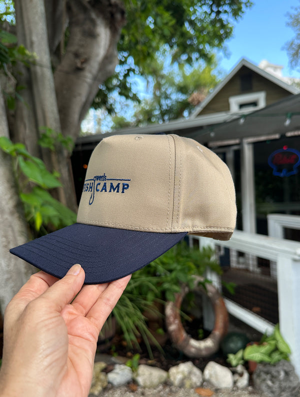 OFC Logo Hat - Khaki/Navy