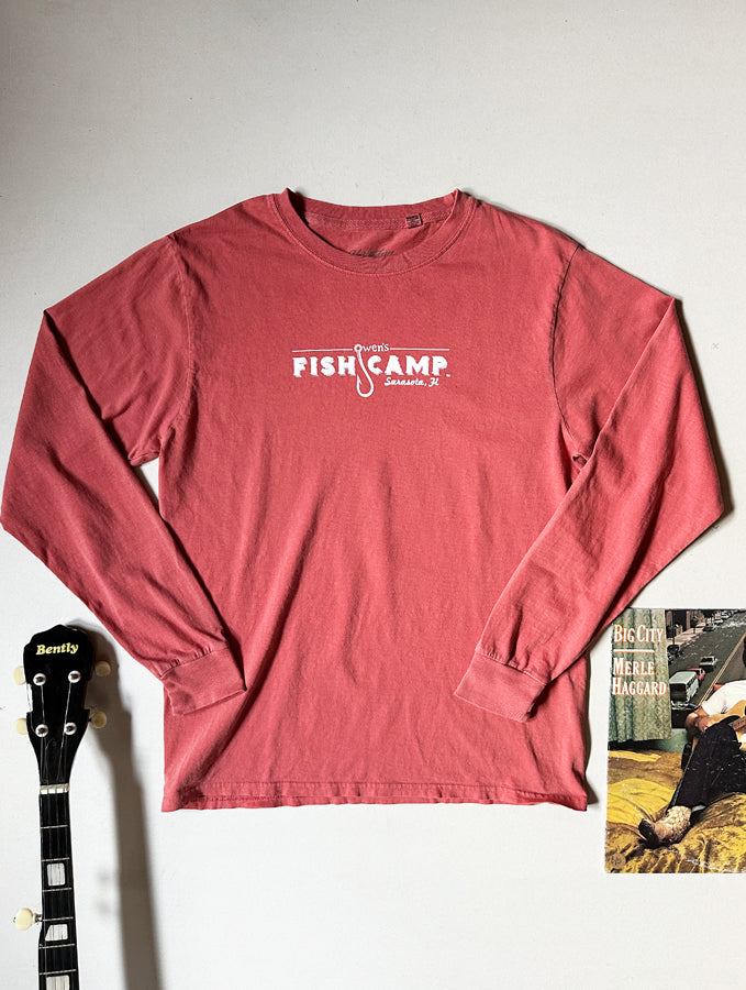 OFC Classic L/S Tate - Pale Red/White