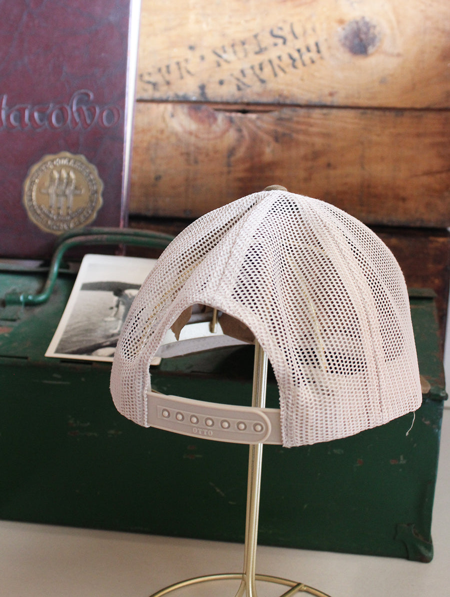 Scuba Girl on Fish Hat - Tan/Heather