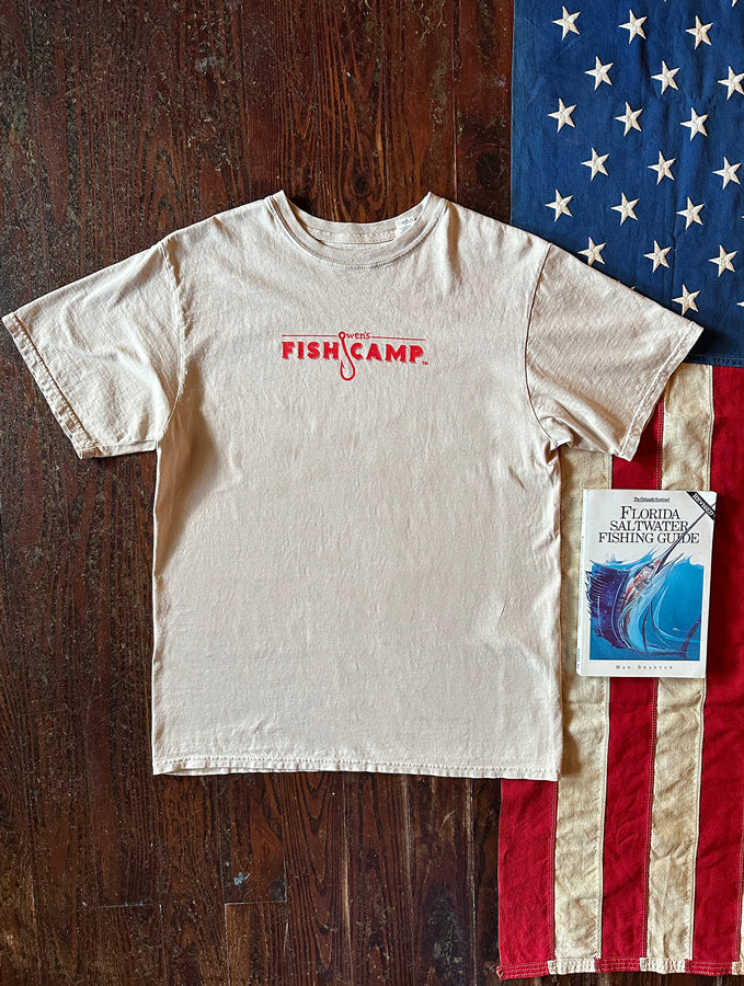 Owen's Fish Camp 250th Year Liberty Tee - Chai