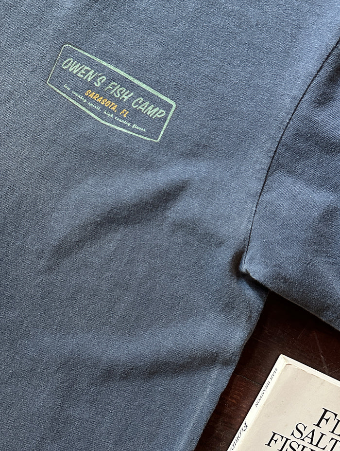 Owen's Fish Camp Low Country S/S - Indigo