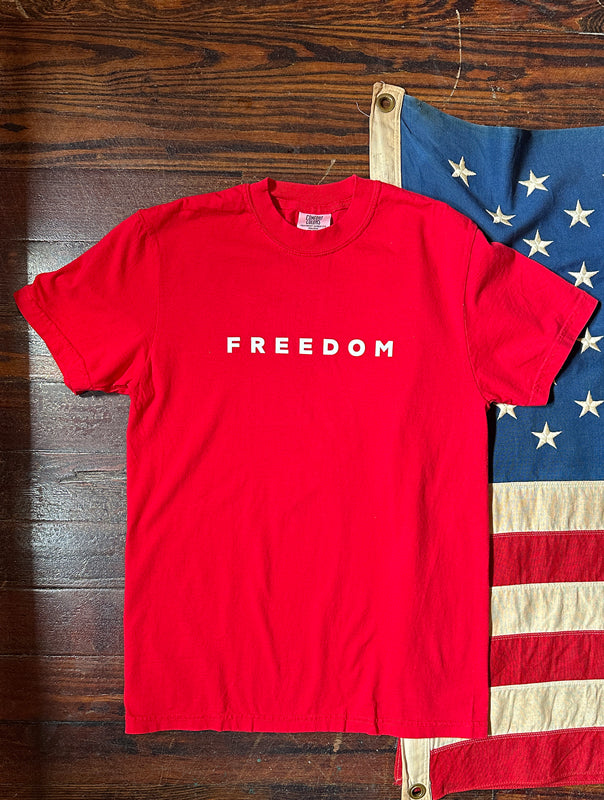 OFC Freedom Tee - Red/White