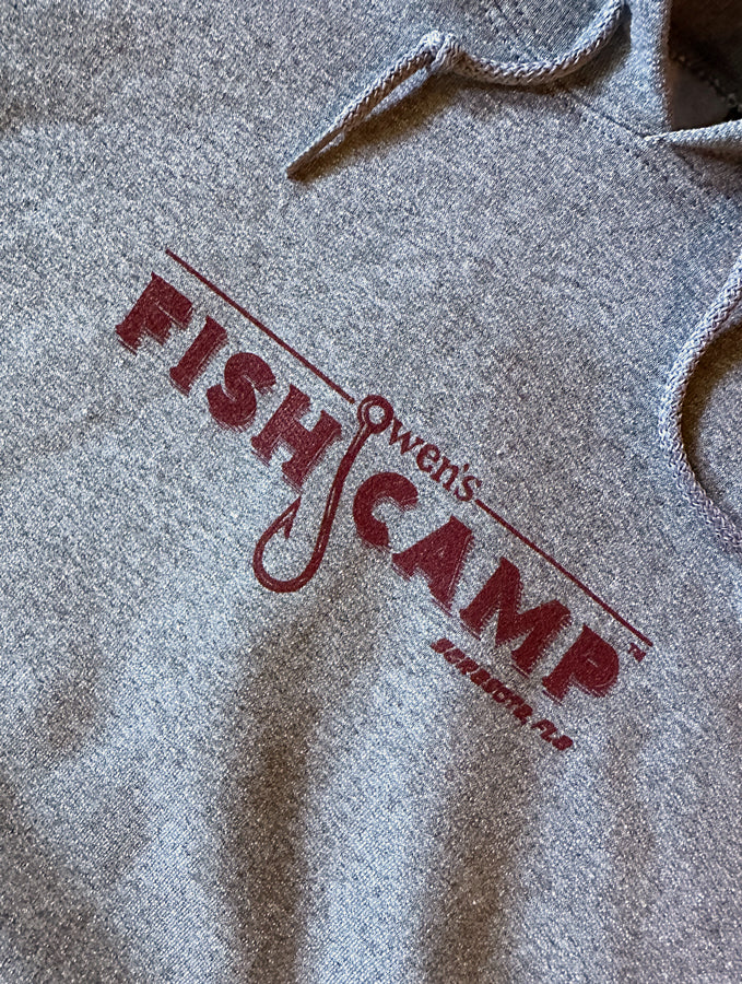 OFC Classic Hoodie - Heather Grey/Maroon