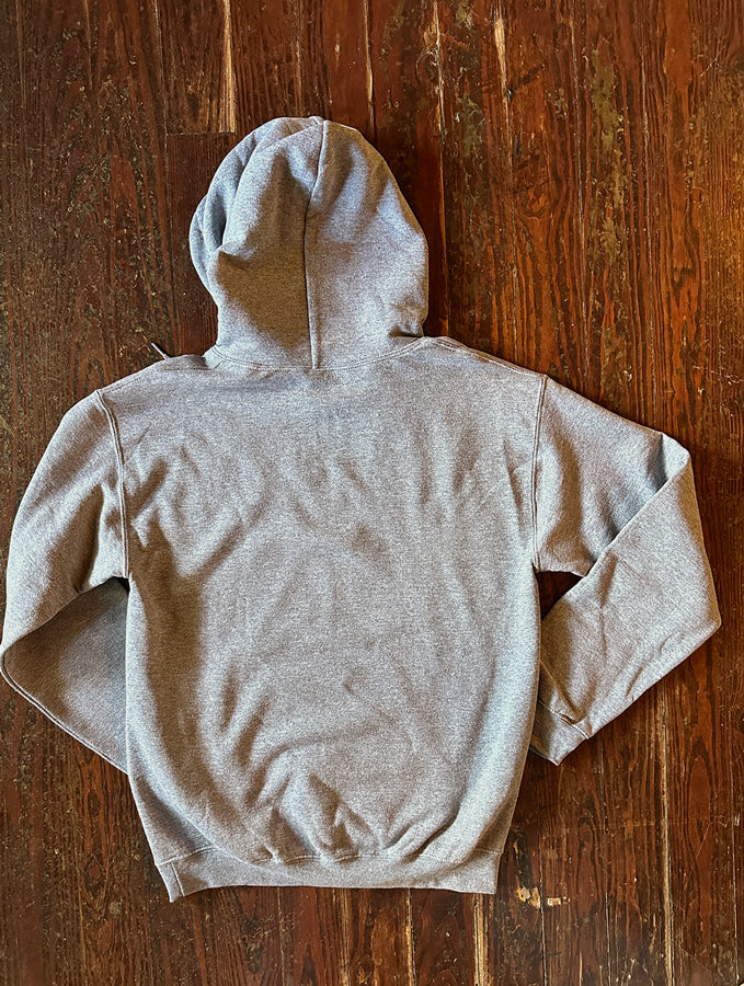 OFC Classic Hoodie - Heather Grey/Maroon