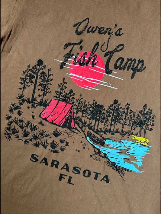 OFC River Camping Tee - Cider