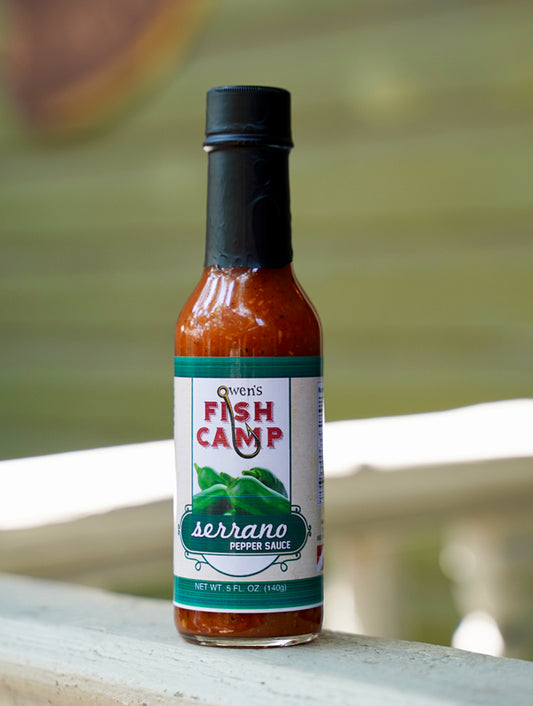 Owen's Fish Camp Serrano Hot Sauce