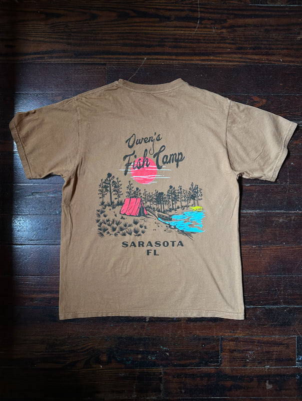 OFC River Camping Tee - Cider