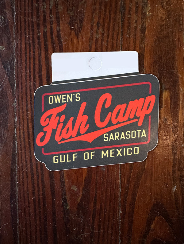 Owen's Fish Camp Gulf of Mexico Sticker