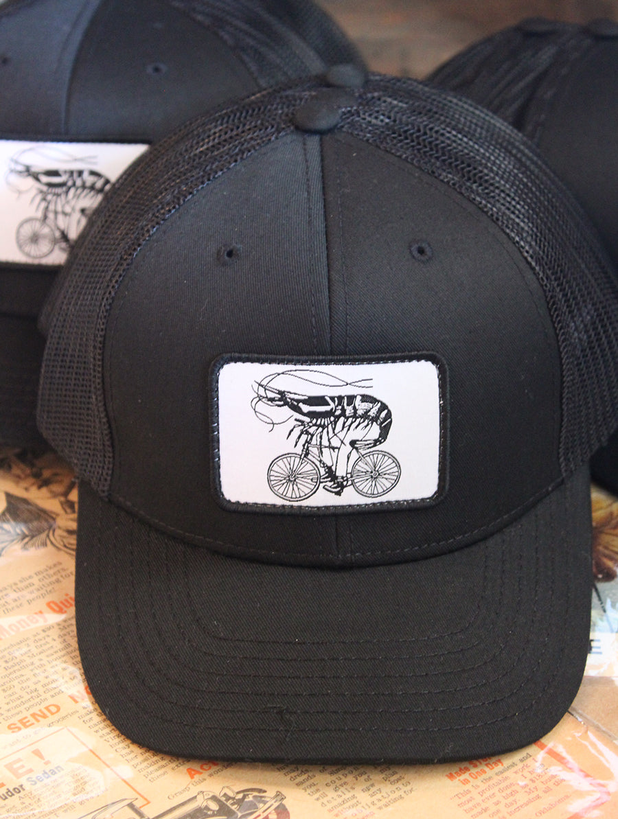 Shrimp Bike Hat - Black
