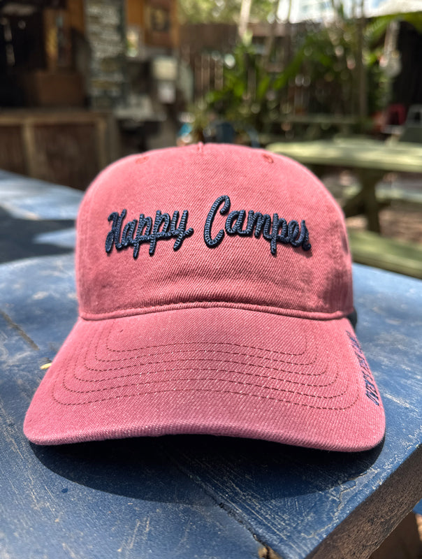 OFC Happy Camper Hat - Faded Brick/Navy