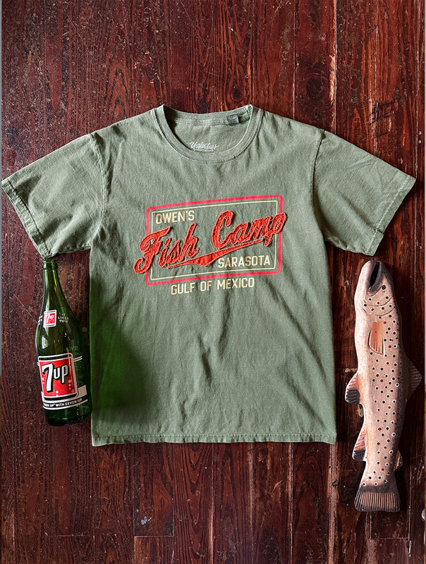 OFC Camper Stitch Tee - Basil