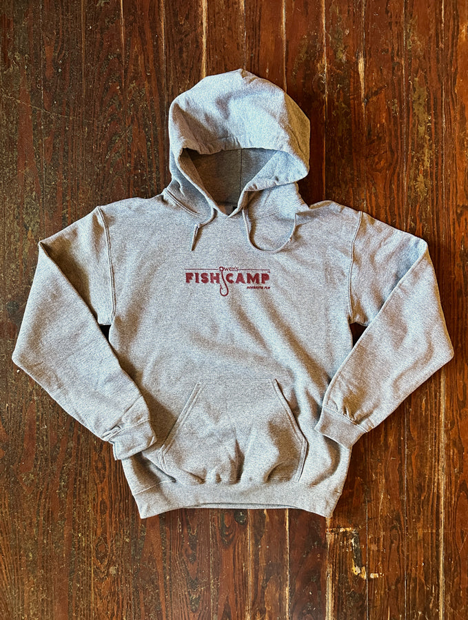 OFC Classic Hoodie - Heather Grey/Maroon