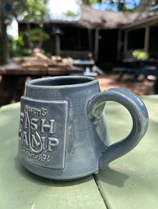 Hand Made OFC Mug - Dusty Blue