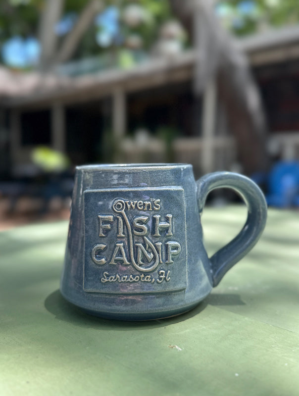 Hand Made OFC Mug - Dusty Blue