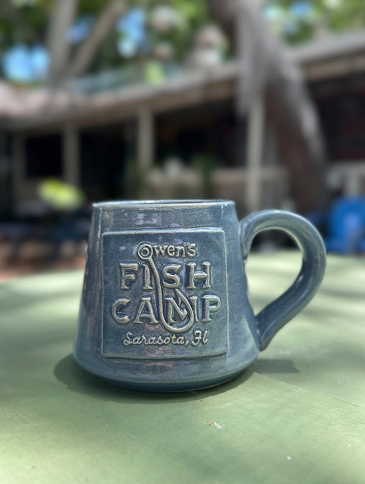 Hand Made OFC Mug - Dusty Blue