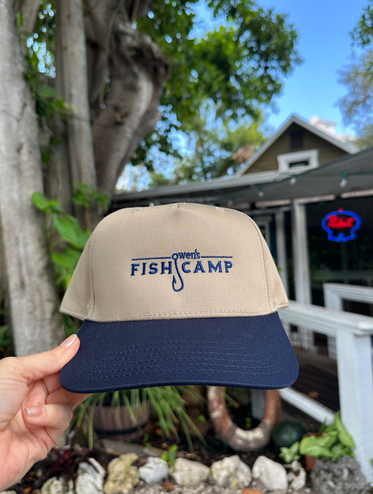 OFC Logo Hat - Khaki/Navy