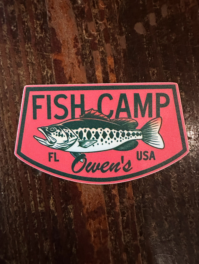 Owen's Fish Camp Speckled Bass Flexi Magnet