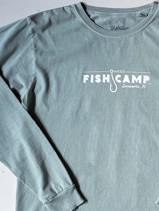 OFC Classic L/S Tate - Pale Green/White