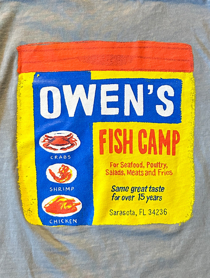 Owen's Seasoning Youth Tee - Steel