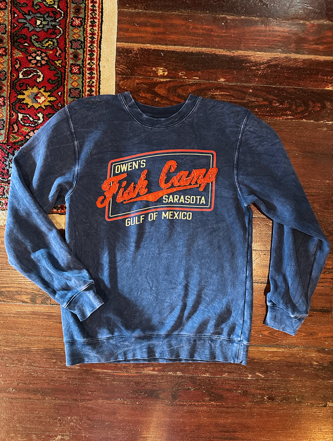 Camper Stitch Pullover Sweatshirt - Midnight